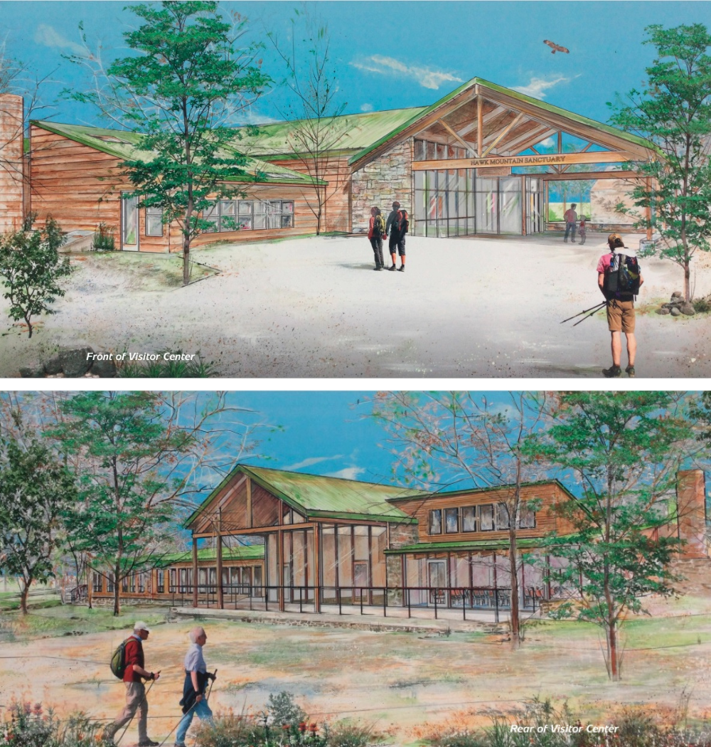 Visitor Center Upgrade Color Renderings