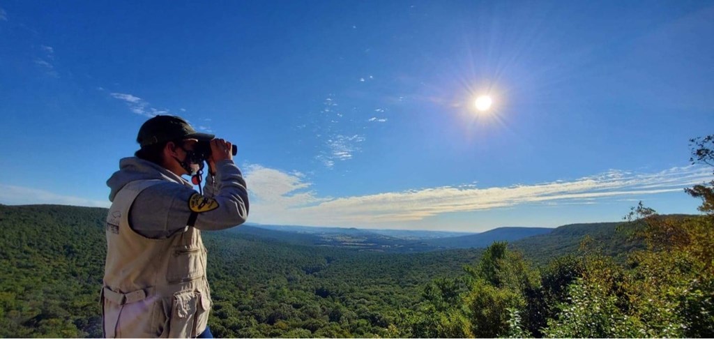 Trainee Brandon at South Lookout