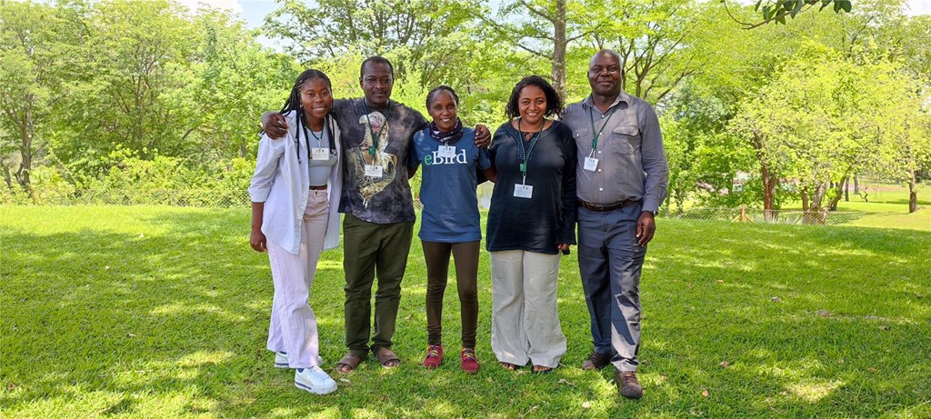 Trainees at Pan African conference