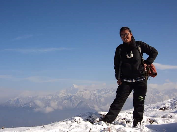 Anisha at Okhaldunga Anisha at Okhaldunga