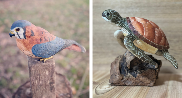Woodcarvings by Joe Walker Woodcarvings by Joe Walker
