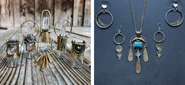 Jewelry handcrafted by Rose Fritch