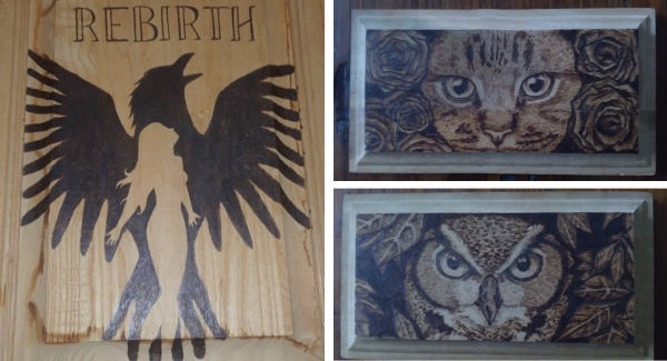 Sophia Mark Woodburning Sophia Mark Woodburning