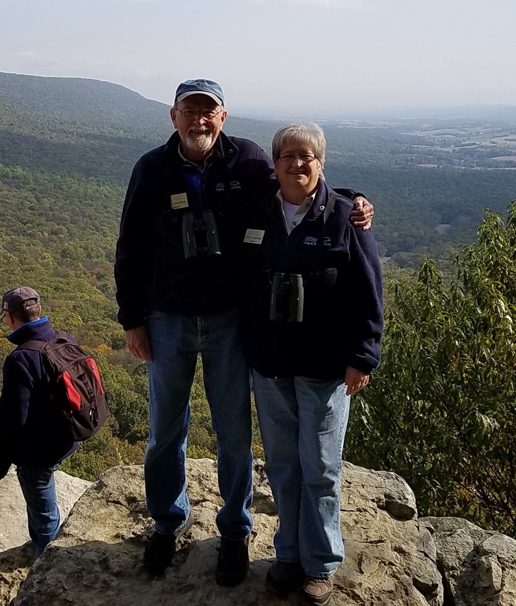 Gary and Sandy Lockerman at South Lookout