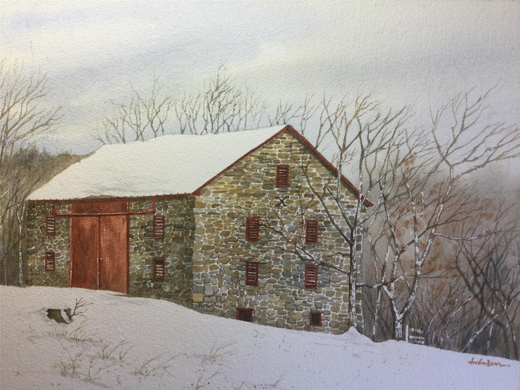 Watercolor by Ron Imboden Watercolor by Ron Imboden