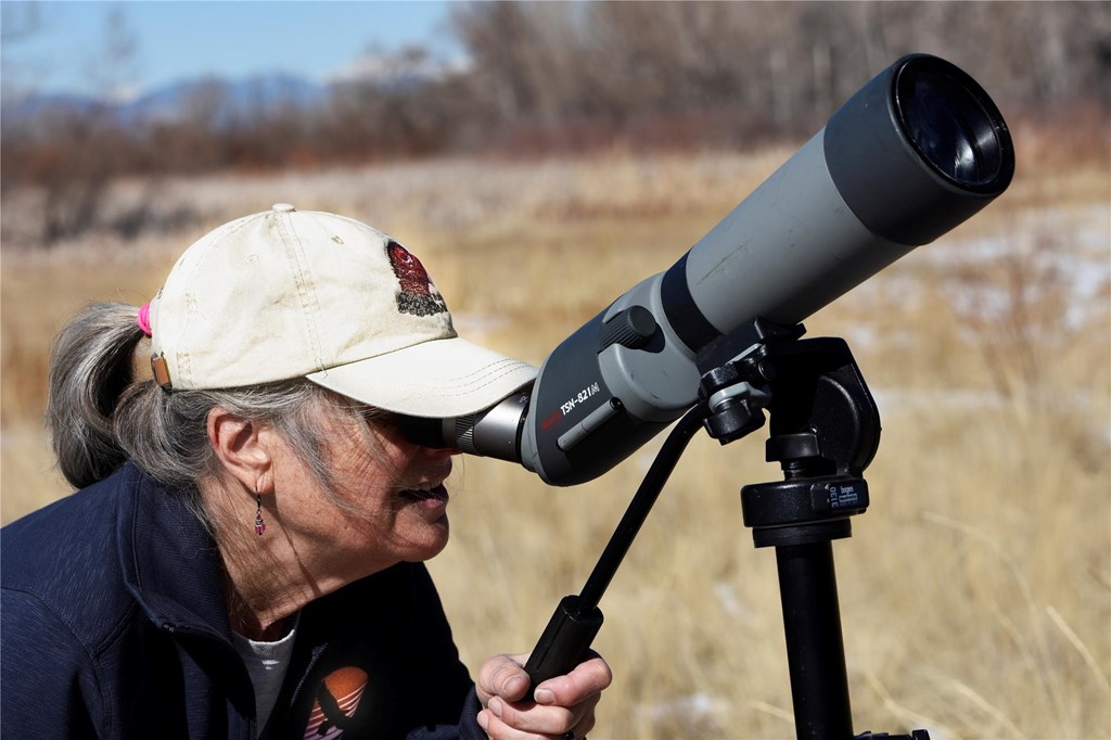 Chris Clayton with Scope Chris Clayton with Scope