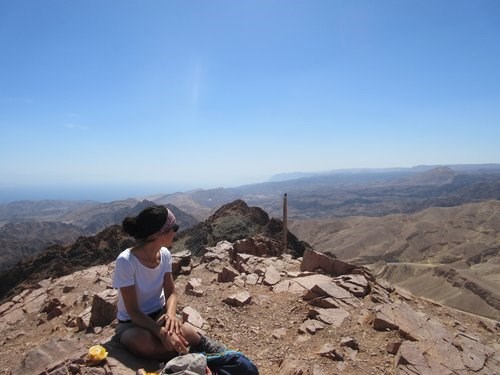 Ana on Shlomo Mt.