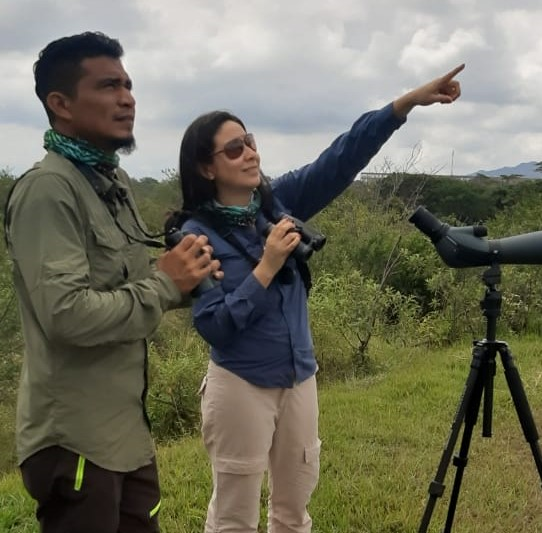 Esther training for the Colombia Count