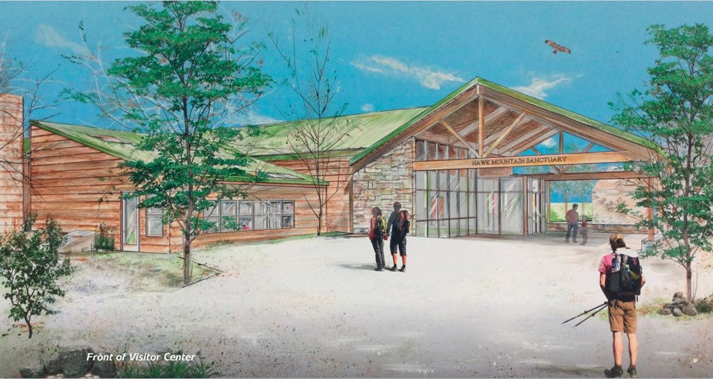 Visitor Center Upgrade Rendering, Front