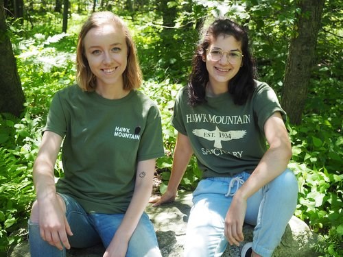 Hannah Hornung and Gianna Destefani, Summer 2019 Communications Interns.