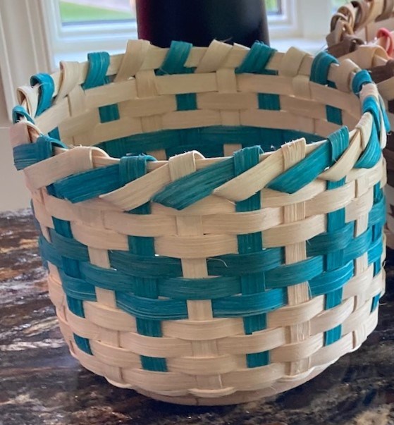 Plaid Basket Example
