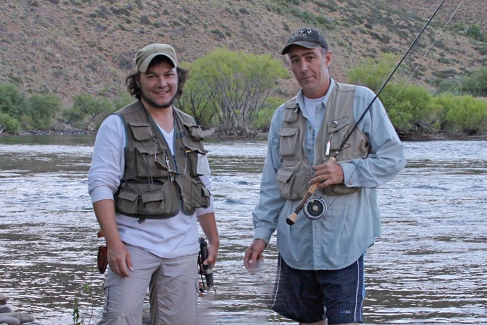 Sergio (left) with Dario, his lifelong friend