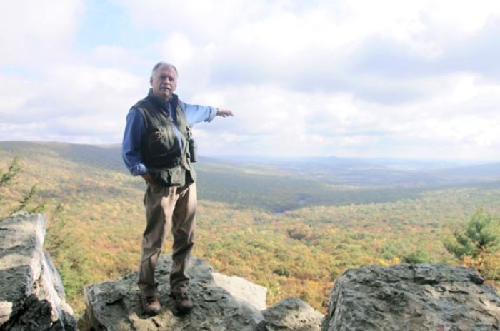 Keith Bildstein at the South Lookout