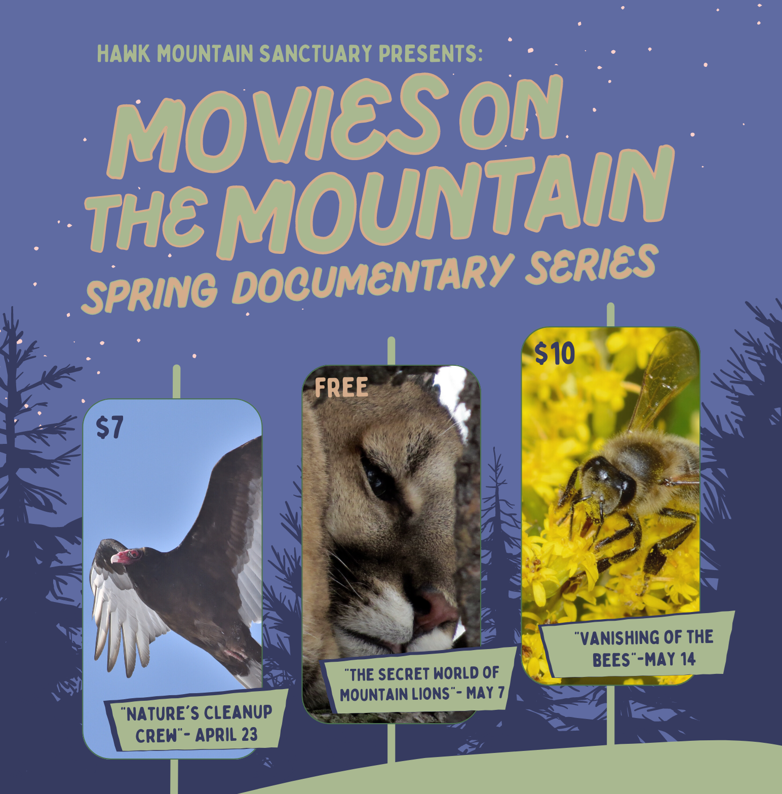 Hawk Mountain to Host Spring Documentary Series | Hawk Mountain