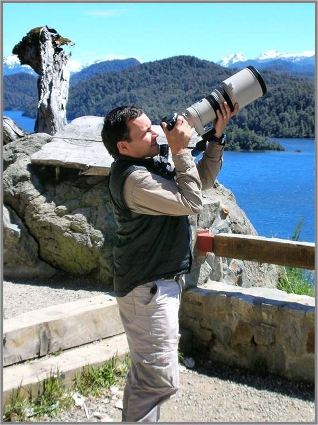 Sergio Seipke in the Argentine Andes