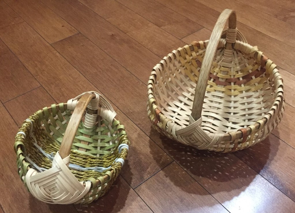 Two Spring Egg Baskets