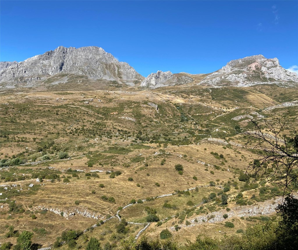 Overlooking Parque Nacional de Babia y Luna in the León Province of Northern Spain Overlooking Parque Nacional de Babia y Luna in the León Province of Northern Spain