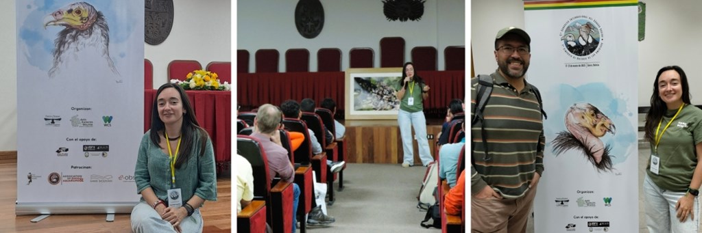 Nati presenting at 1st Vulture Symposium in Bolivia Nati presenting at 1st Vulture Symposium in Bolivia