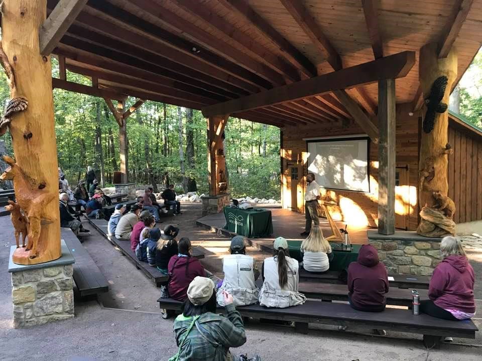 amphitheater in use