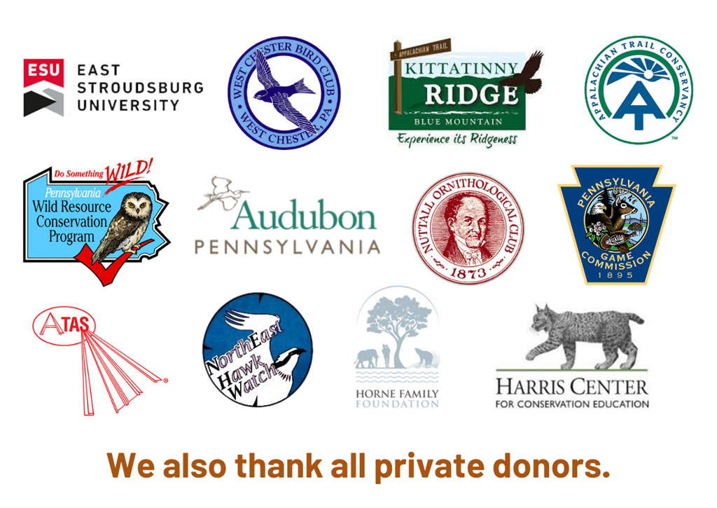 Broad-winged Hawk Project Supporters