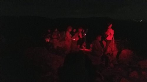 Story time in the dark