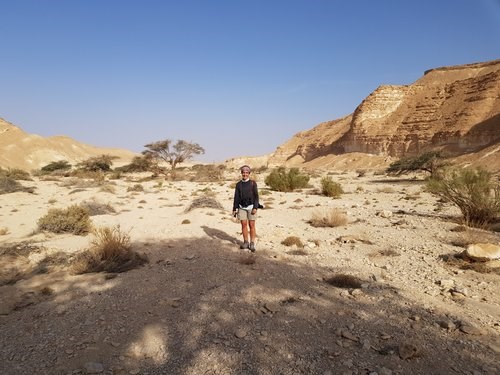 Ana in the Arava Valley