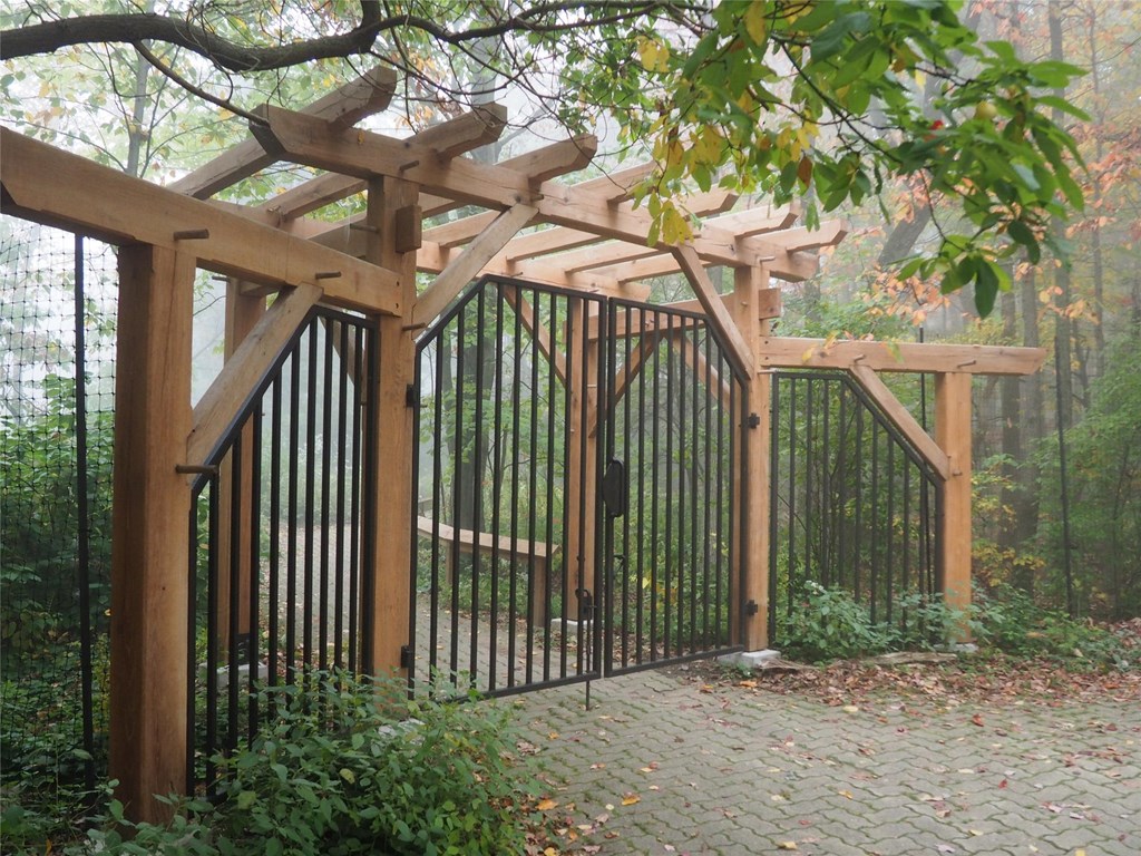 Native Plant Garden gates