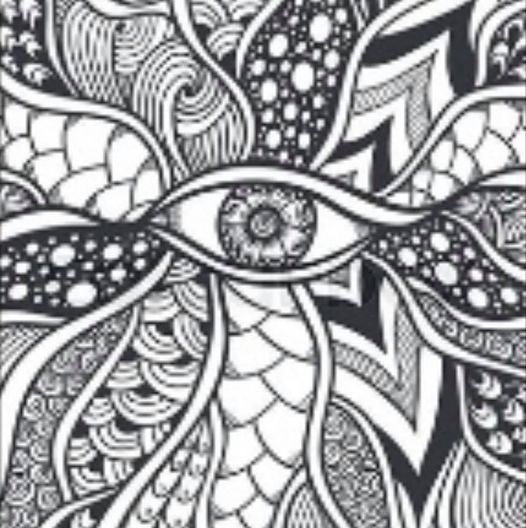 Ink Meditation Example Ink Meditation Example