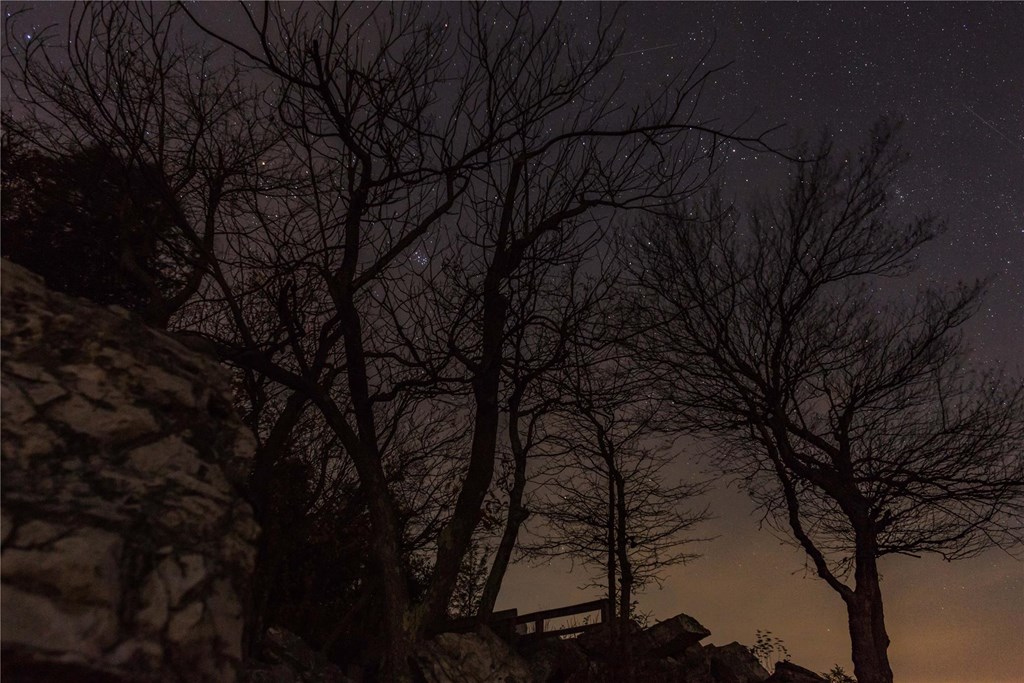 Nighttime stars over North Lookout
