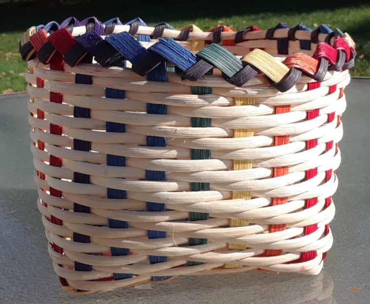 Over the Rainbow Basket Example