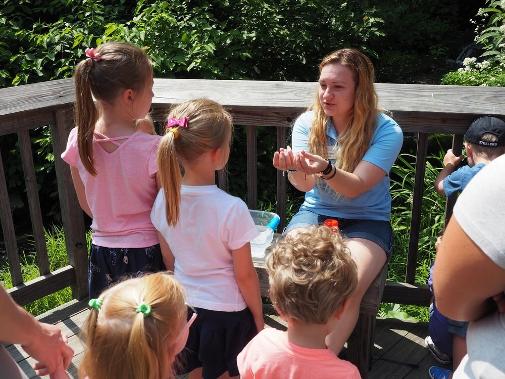 Zoe hosting July Wee Ones