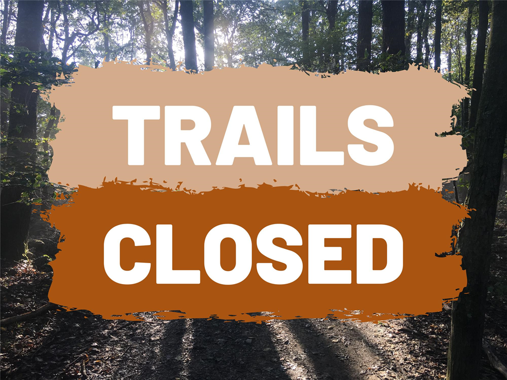 Trails Closed graphic Trails Closed graphic