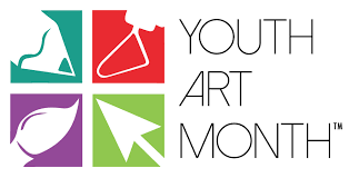 Youth Art Month Logo